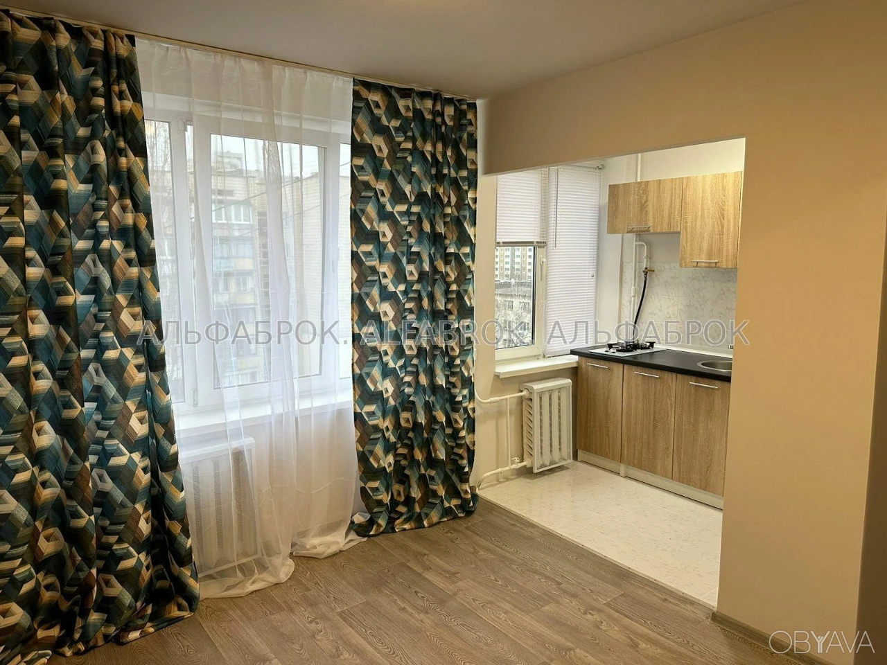 1-room apartment, 21 sq.m.