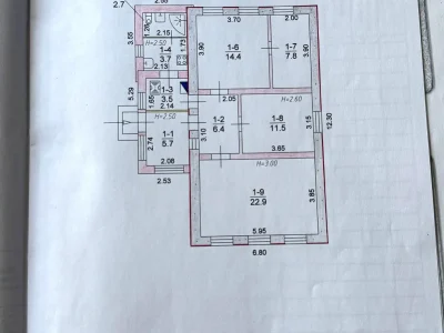 Продаж будинку 78.6 м² 5.66 соток.