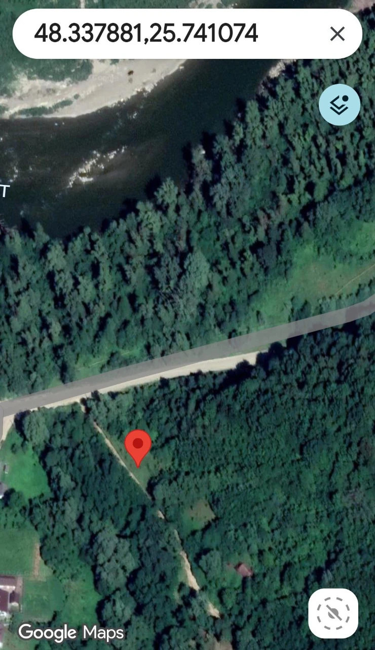 Land plot in The Selo, Korostvata village