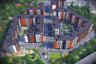 Sale of 1-room apartment in the Scandinavia Center complex, Ivano-Frankivska
