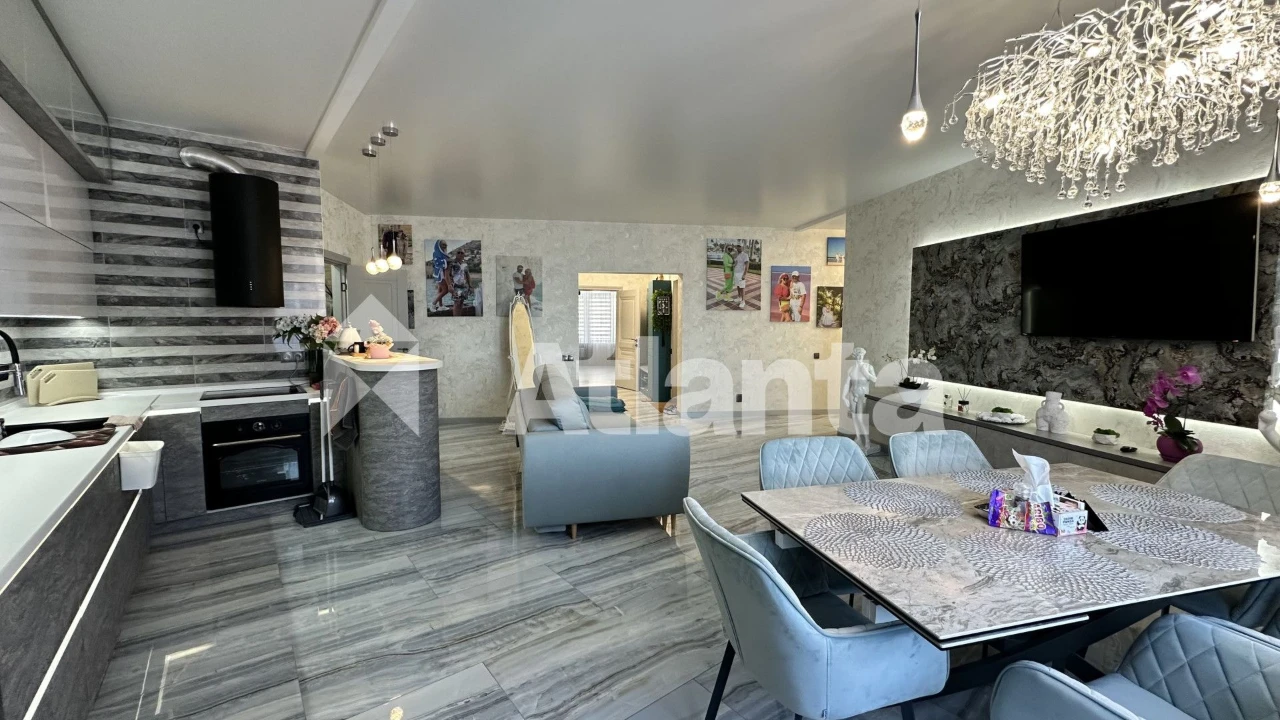 3-комн квартира, ремонт, вид на море, новый дом 45 Жемчужина