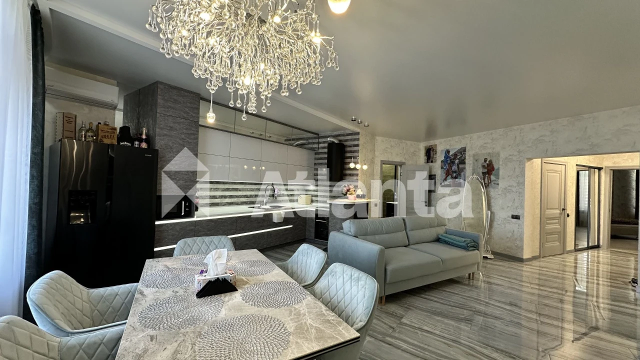 3-комн квартира, ремонт, вид на море, новый дом 45 Жемчужина