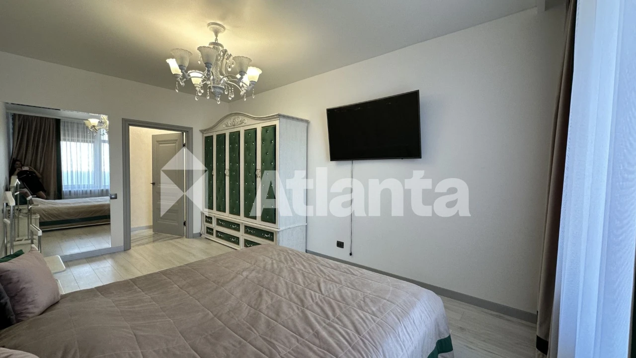 3-комн квартира, ремонт, вид на море, новый дом 45 Жемчужина