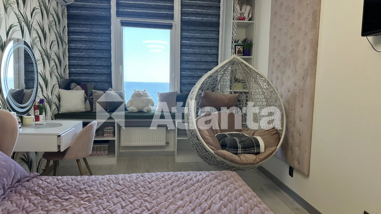 3-комн квартира, ремонт, вид на море, новый дом 45 Жемчужина