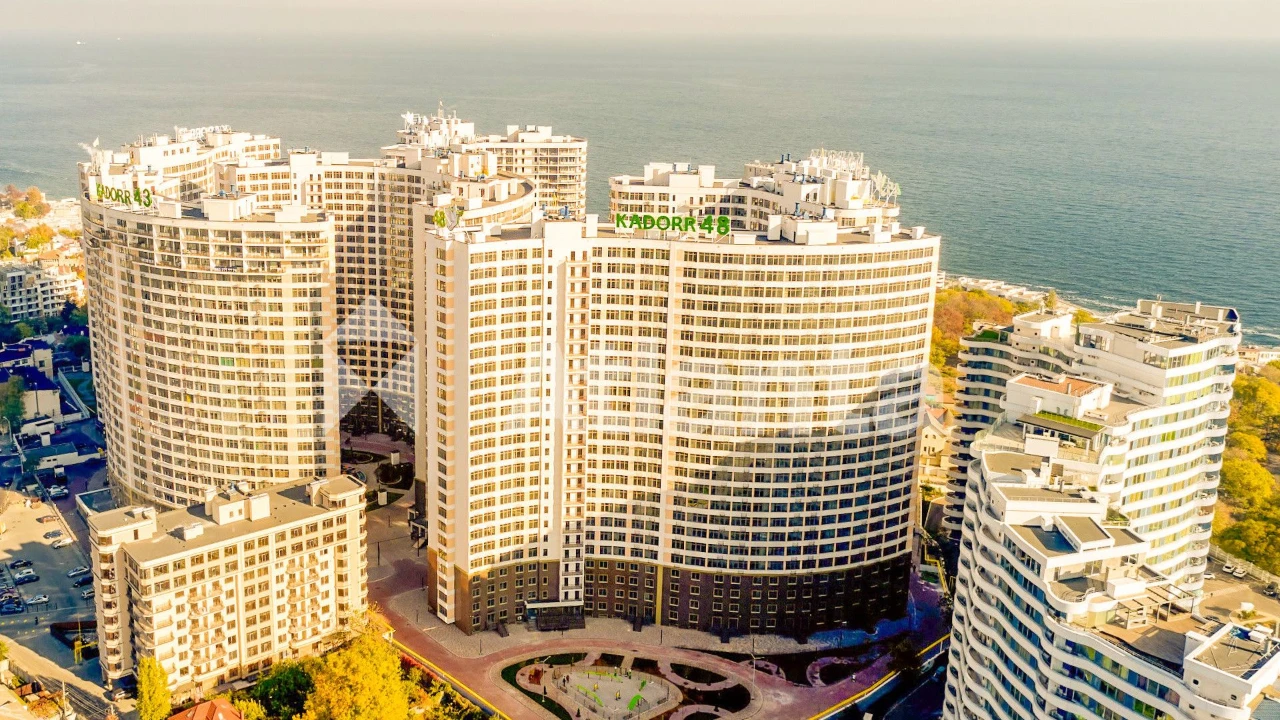 3-комн квартира, ремонт, вид на море, новый дом 45 Жемчужина
