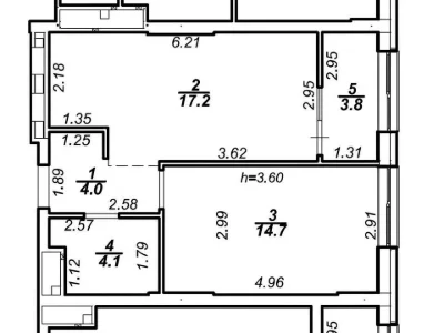 Apartment. Lviv, Pod Holoskom, вул.