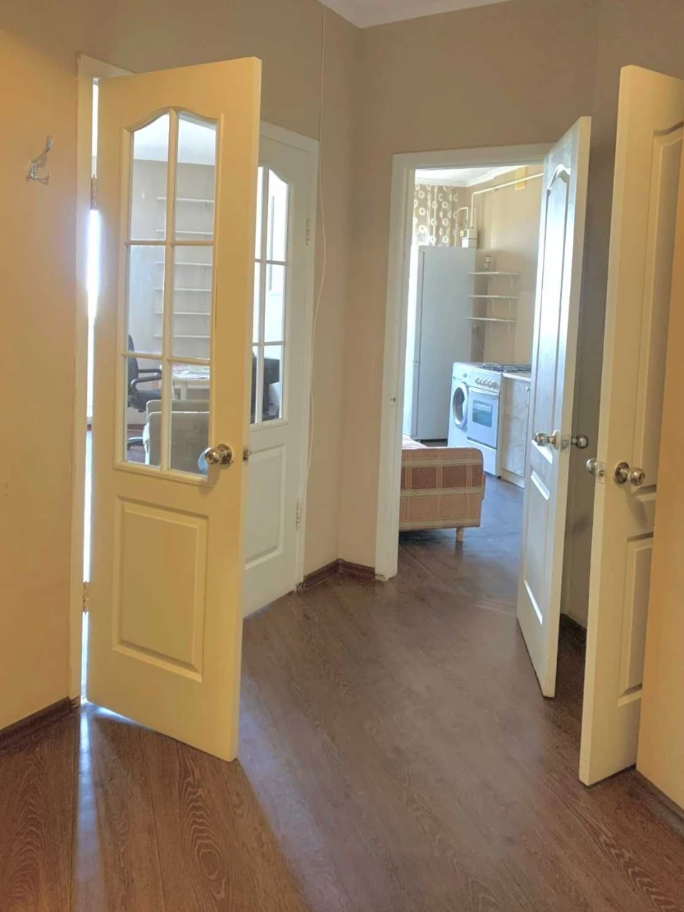 Spacious 1-bedroom apartment in Cheremushki, 48.5 m², gas house