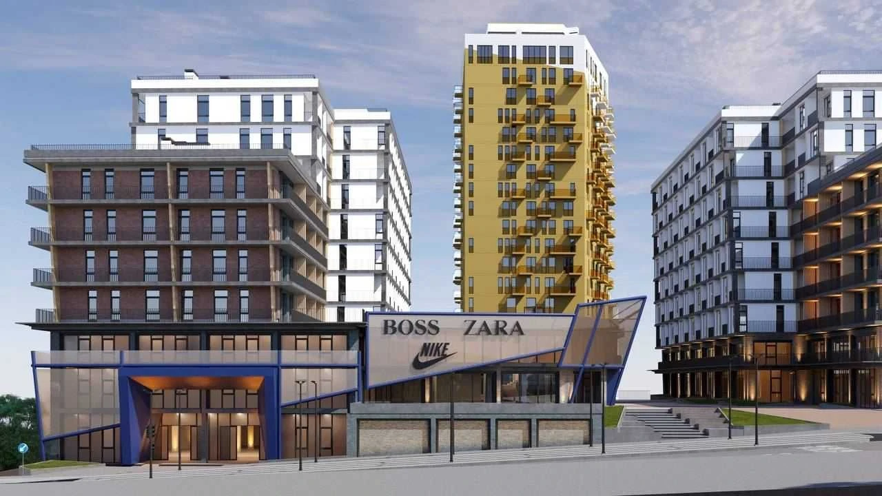 Installment option for 36 months on a 2-room apartment in a completed house in the Center