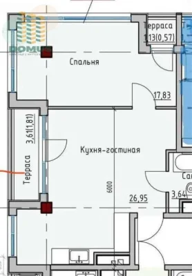 Продам 2х комнатную ЖК iTown/Ай Таун. Приморский район.