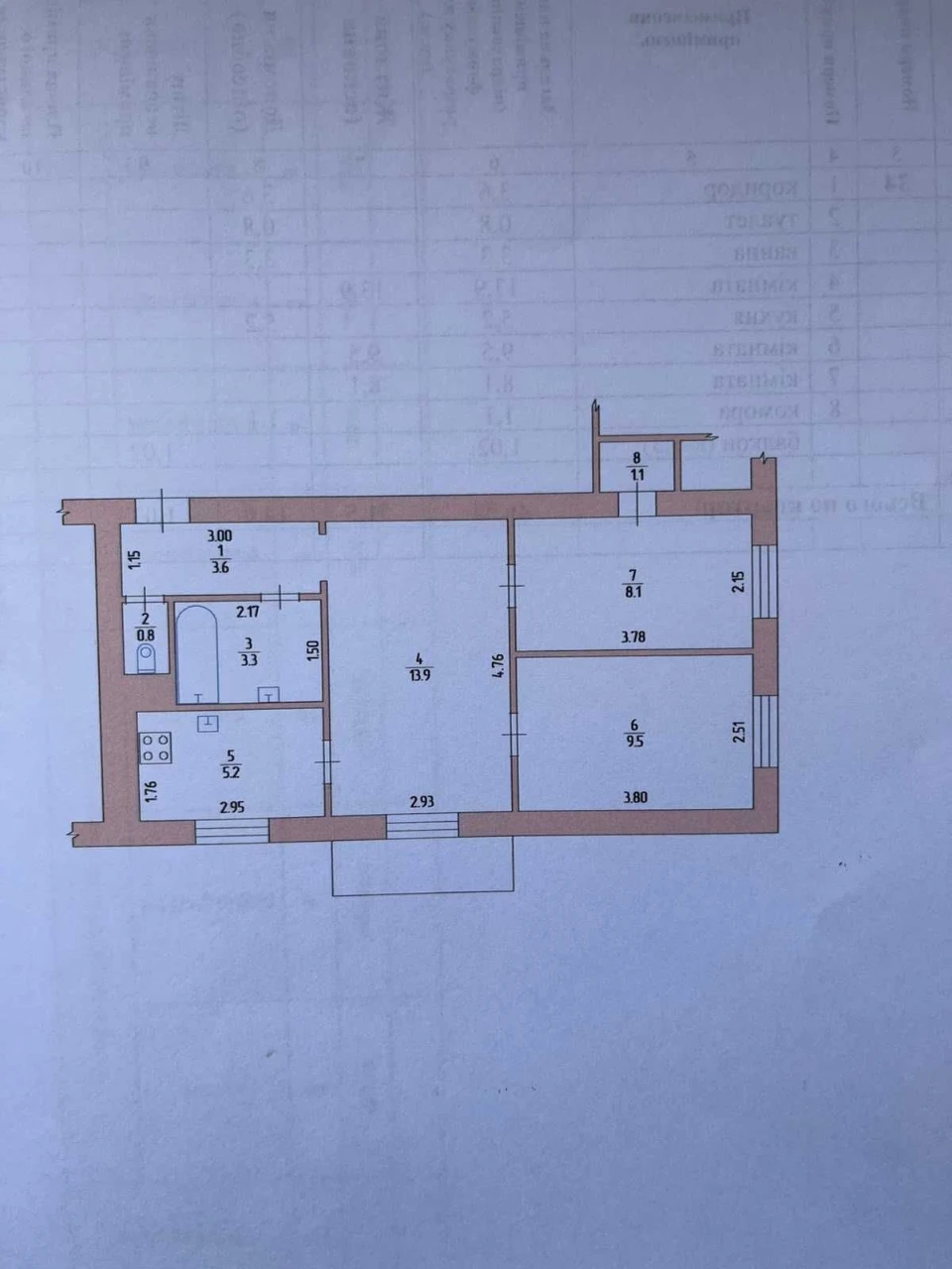 Sale of a 3-bedroom apartment, Житомир center