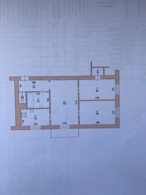 Sale of a 3-bedroom apartment, Житомир center
