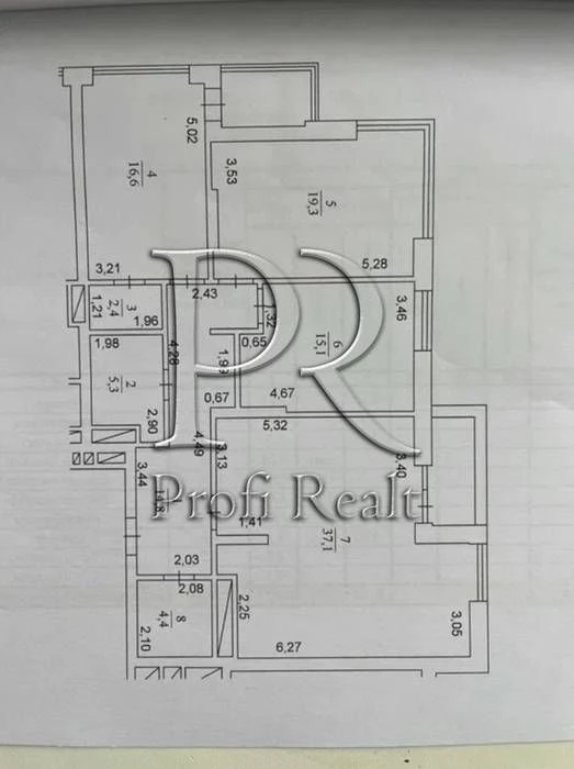Sale of 1-room apartment at address: вул. Кудряшова (Мокра) 8-