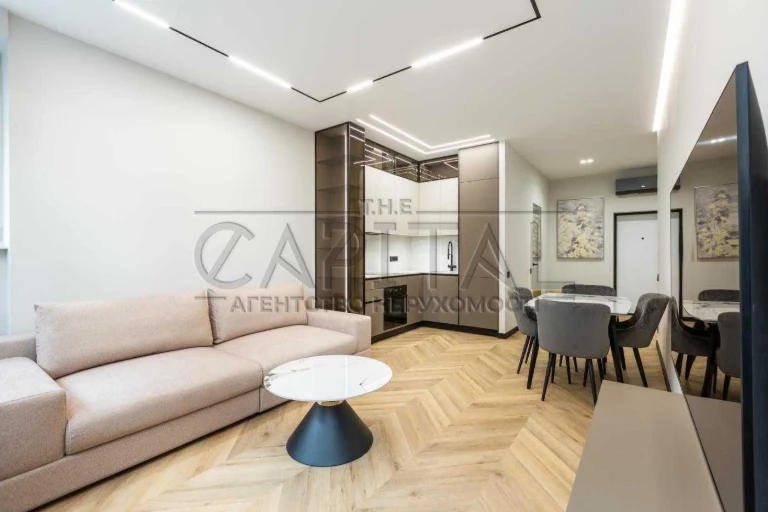 Premium Residence Novopechersky Lipki. New 2-room apartment 54 sq m. Newly renovated.