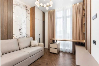 1-bedroom apartment on the third floor in Kadorr city with a view of Krasnova street