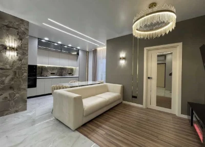 New 2-bedroom apartment kitchen-living room + 2 bedrooms in KADORR CITY!