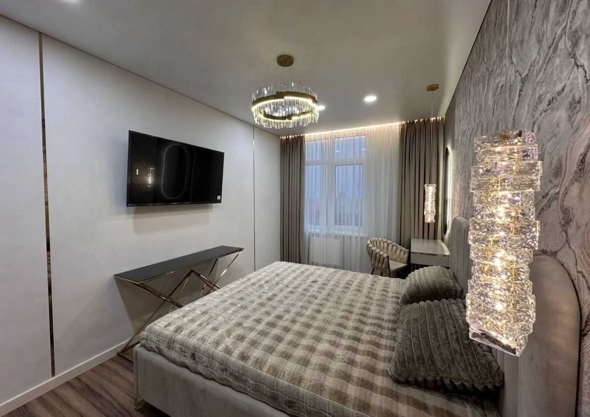 New 2-bedroom apartment kitchen-living room + 2 bedrooms in KADORR CITY!