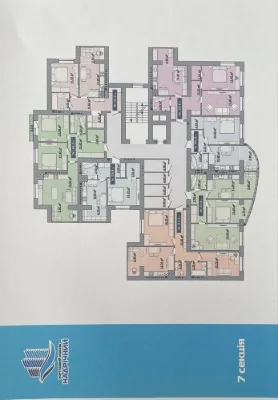 Продається затишна 2-кімнатна квартира 61,0 м² з просторою вітальнею