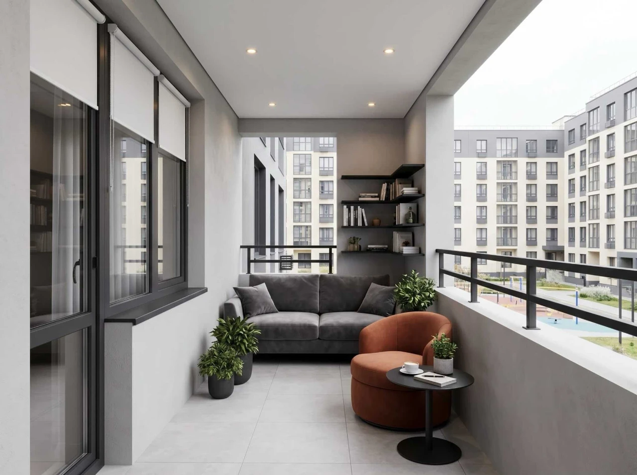 FOR SALE 2-room apartment with TERRACE 54.31 sq.m on вул. Квітки Цисик