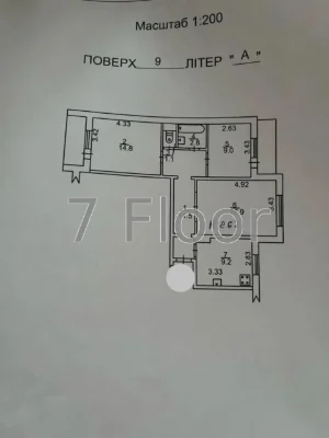 3 кімнатна квартира вул Озерна Оболонь Героїв Дніпра трц Оаз