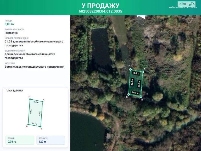 Sale of Land for Agricultural Purposes, Grechany, Distance