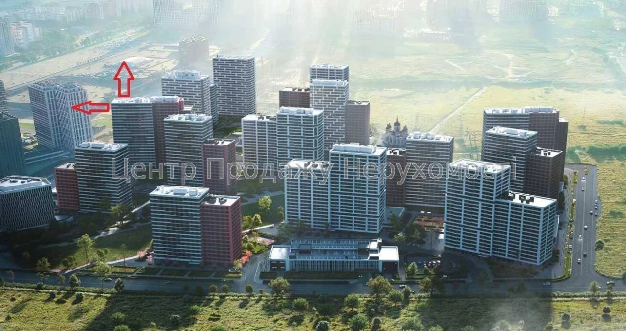 Sale of a 3-bedroom apartment in the Warsawський 3 residential complex, Kyiv