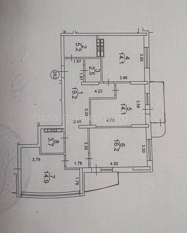 Sale of a 3-room apartment "Ministrskiy", Kyiv