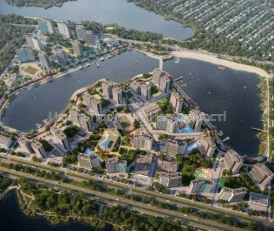 Продаж 1-кімн. квартири 46 м² на 16/26 пов. в ЖК H2O, Київ!