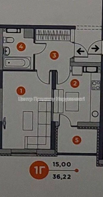 Apartment for Sale in Central Hills Residential Complex, Kyiv