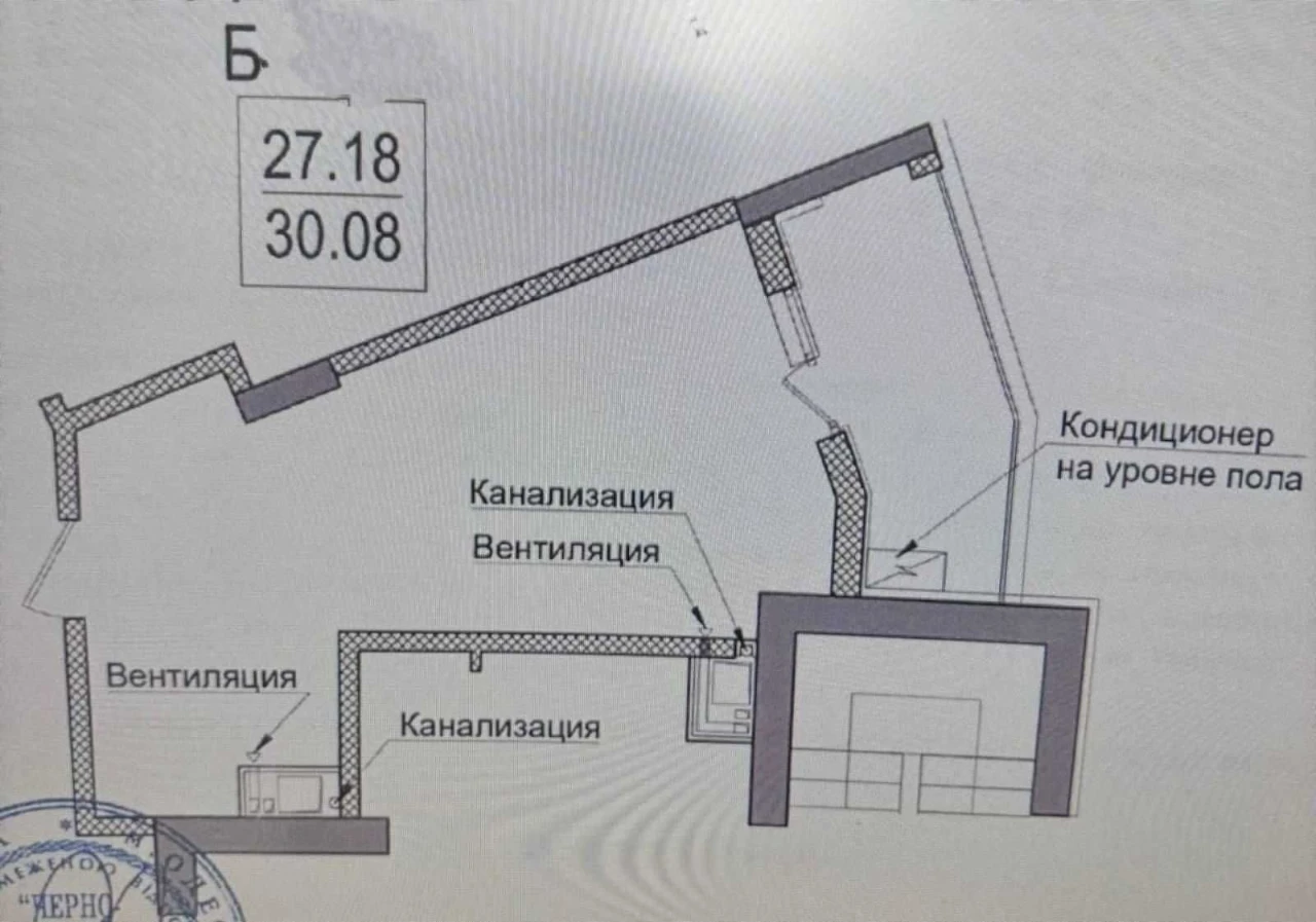 Студия в ЖК "Посейдон"