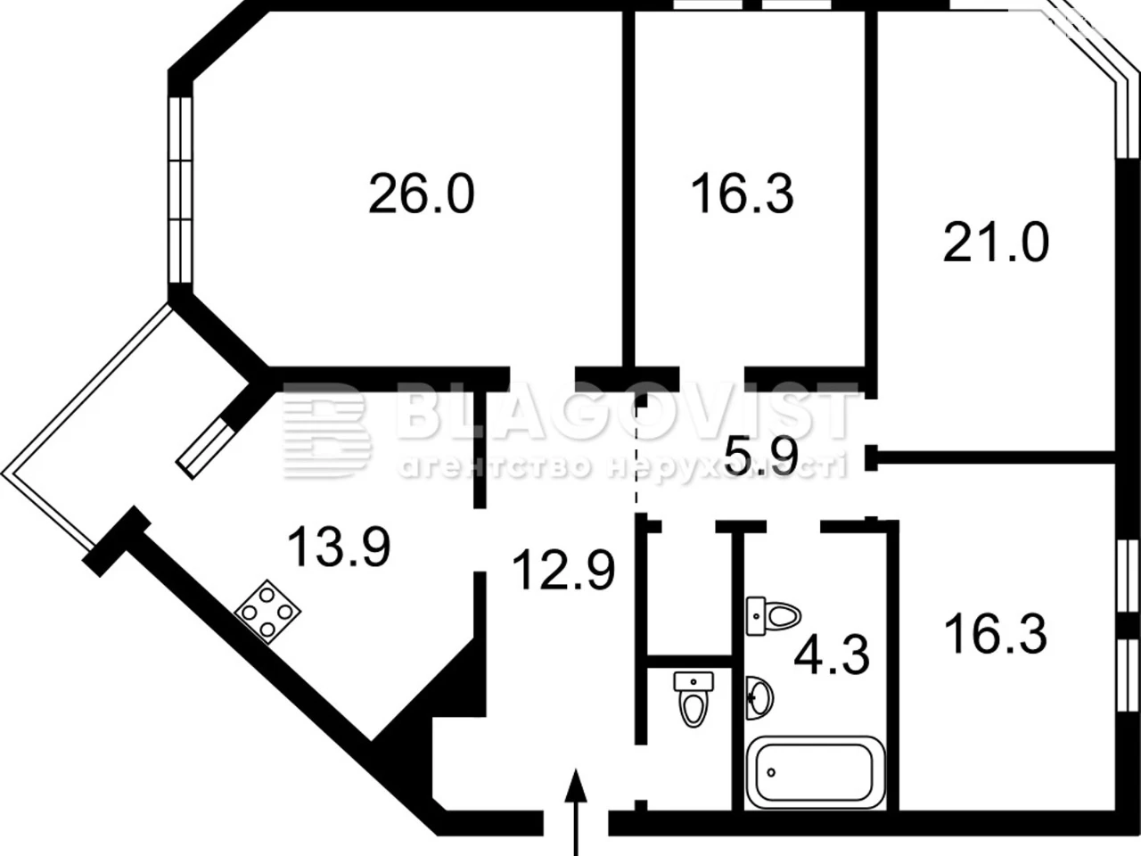 Продаж Квартира Осокорки