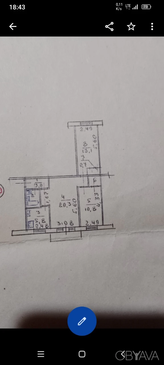 For Sale: 3-bedroom apartment, Armyanska 10 minutes walk