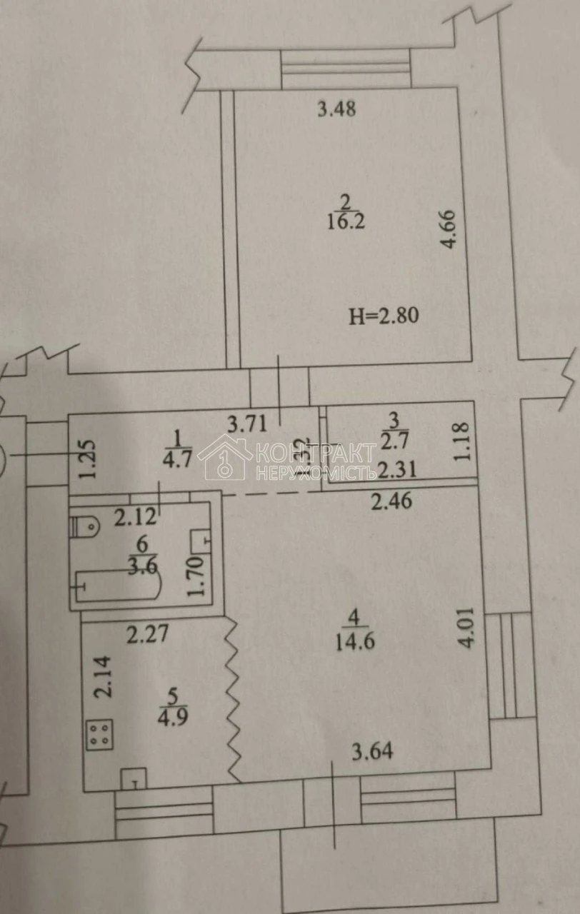 Продаж  2к  квартири сталінка метроХолодна  Гора