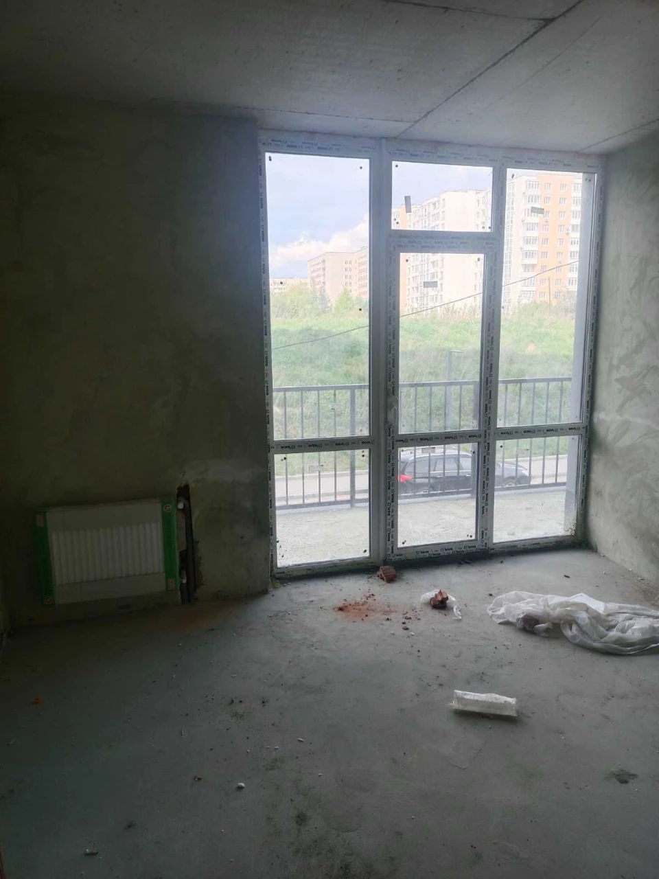 2-room apartment with a large terrace + property ownership