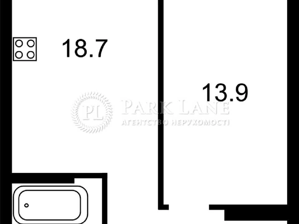 Apartment. Kyiv, Saperne Pole Street.