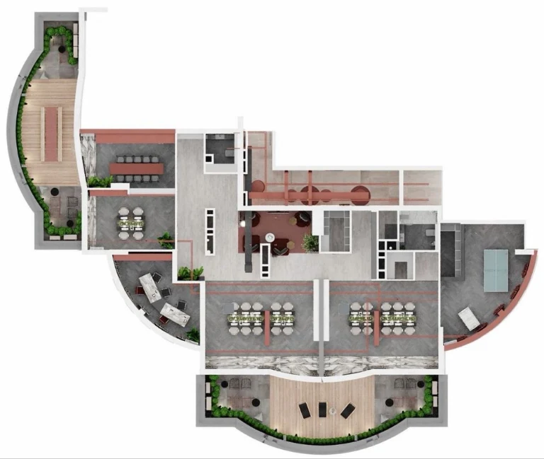 Продается квартира 259 м², ЖК «Покровский Посад», 24 этаж