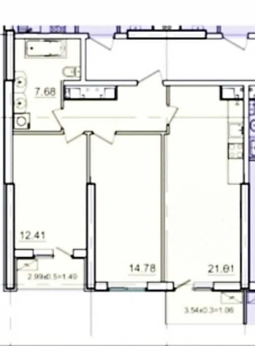 Sale | 2-room apartment | Primorsky district | Arkadia | Genues