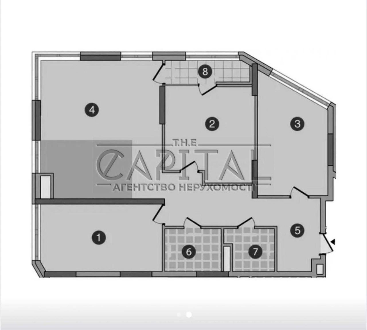 НОСИК! ПРОДАЖ! Видова 3-кімнатна квартира 124,6 м² | ЖК ЗАРІ