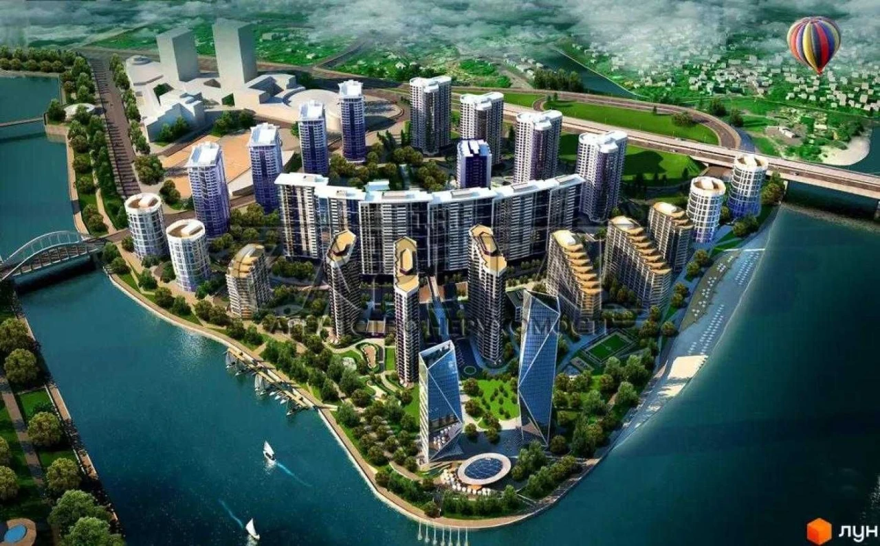 НОСИК! ПРОДАЖ! Видова 3-кімнатна квартира 124,6 м² | ЖК ЗАРІ