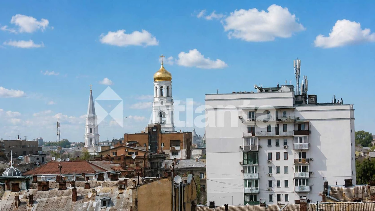 Квартира 3-х спальневая с газом в Центре города с видом на С
