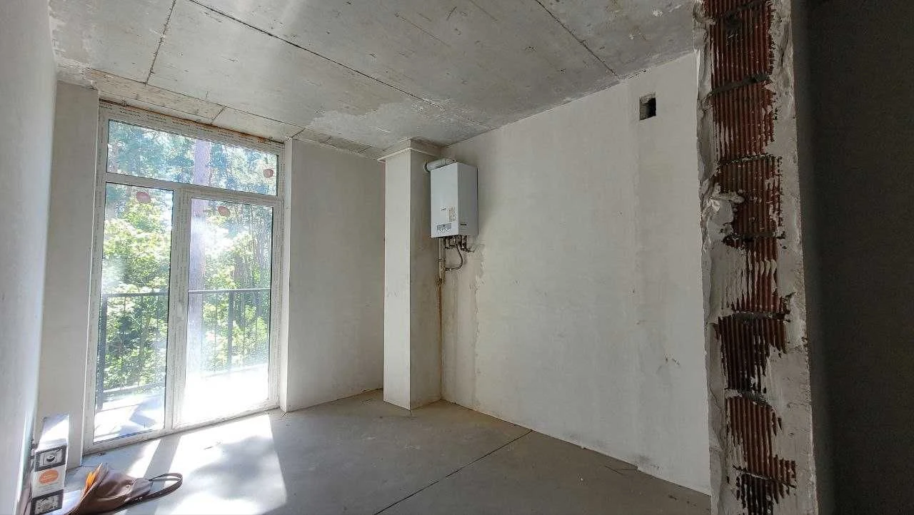1-room apartment for sale, individual gas heating, new