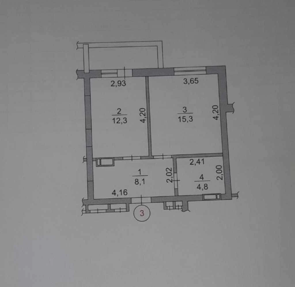 Продається 1-кімнатна квартира, Київ, Голосіївський район, вулиця Академіка Заболотного