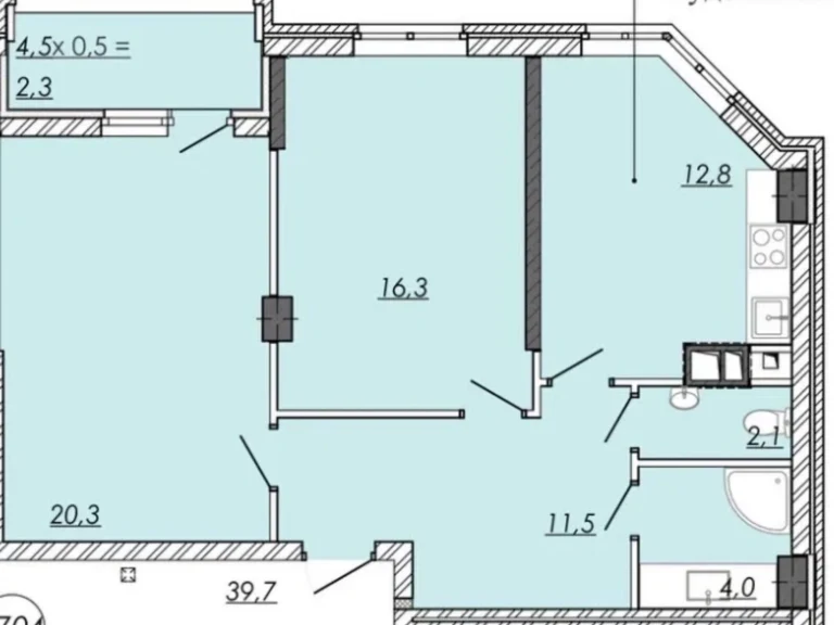 Apartment for Sale - Khadjibaysky