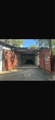 Garage in Lukʼyianivka.