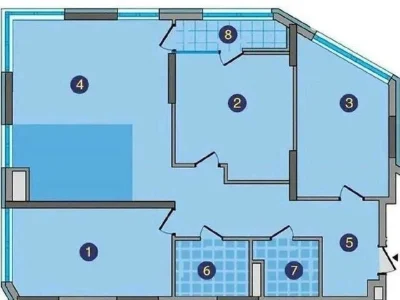 Sale of 4-room apartment 124.5 sq. m on Zarichna street • ID 34619156