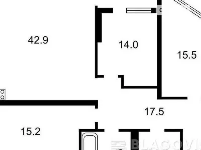 Sale of 4-room apartment 124.5 sq. m on Zarichna street • ID 34619156