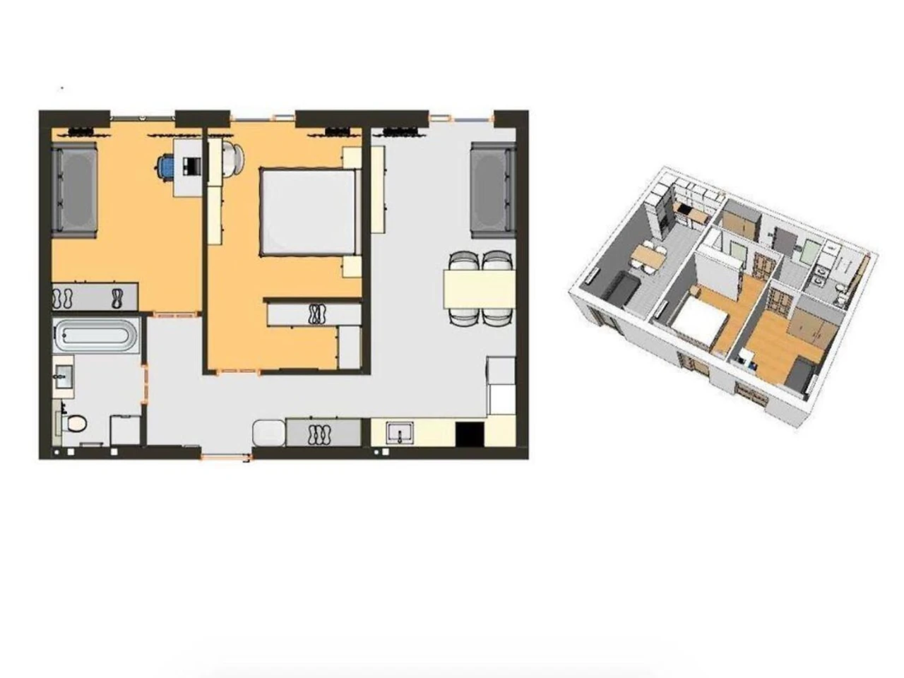 Apartment for Sale in Holosiiv