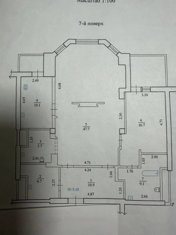 For Sale 2-bedroom apartment in the Ярослава Мудрого residential complex 30A