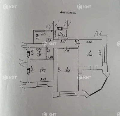 Apartment for Sale, Kharkiv, Choldna Hora, 75 sq m