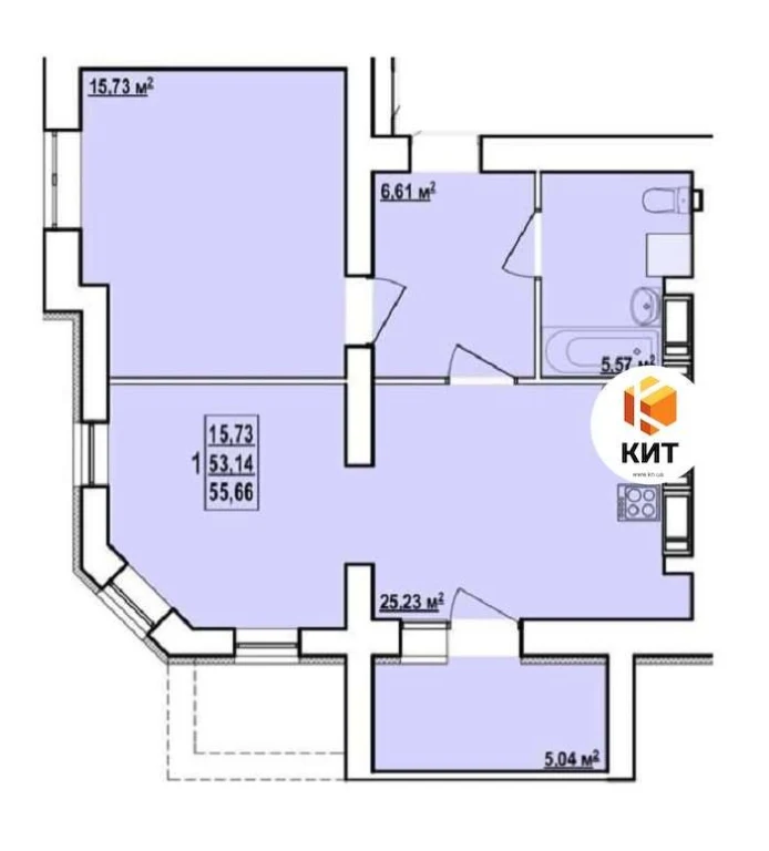 Apartment for Sale, Sports.Gagar.Floor, 56 sq m