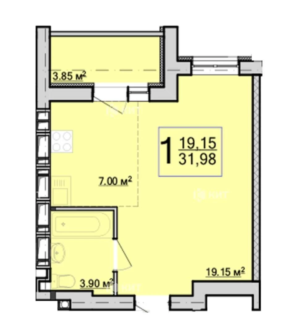 Продається квартира, Харків, Холодна Гора, 32 м²